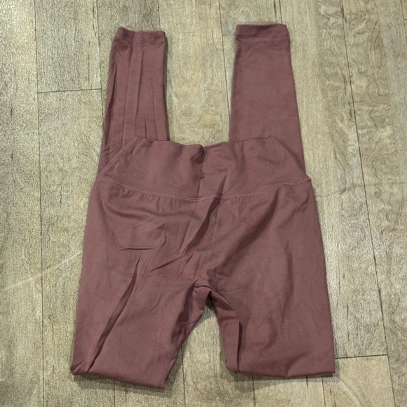 Alphalete Pants - Alphalete High Rise Pink Dye Leggings Size Small